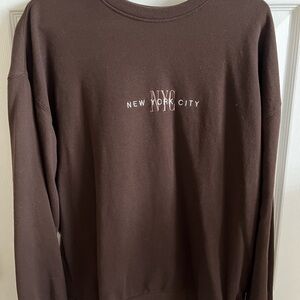 Women’s Brown NYC Sweater